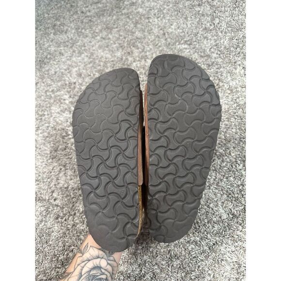 Birkenstock Granada Soft Footbed Strappy Slip on Sandal Brown Women's 6/6.5 37 - Picture 9 of 10